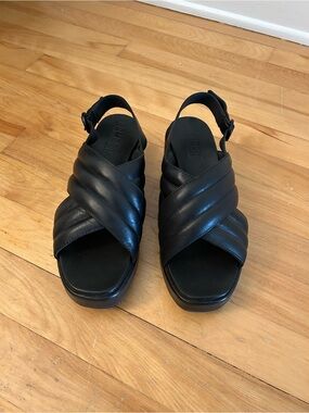 Camper Black Sandals